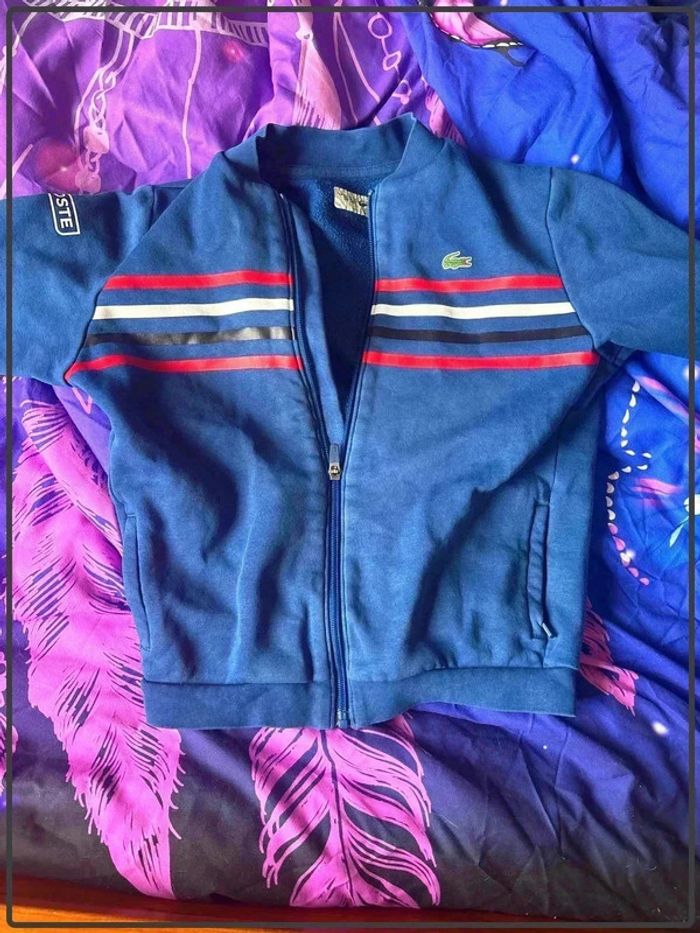 Magnifique veste Lacoste 10ans garçon