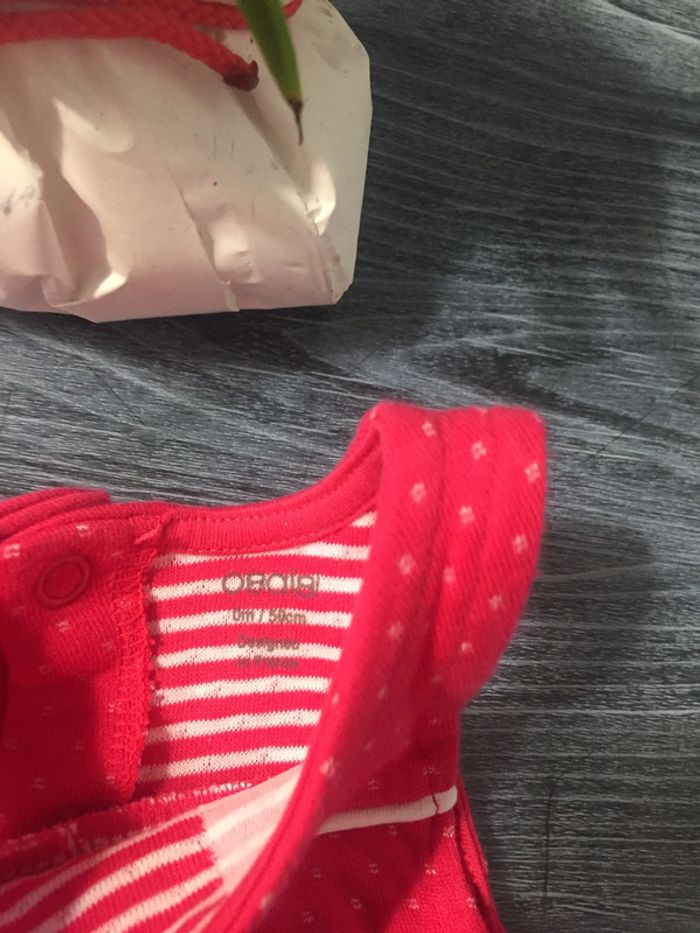 Robe Okaïdi naissance neuve jamais portée - photo numéro 2