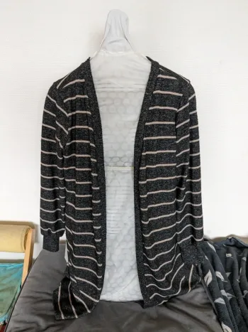 Veste longue Esmara - gris foncé
