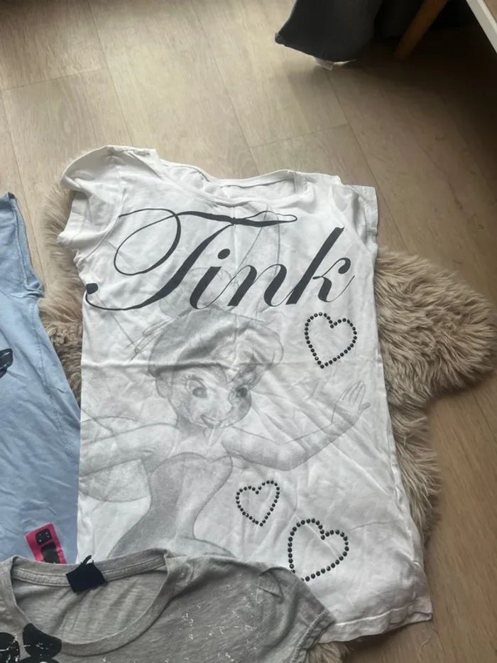 Lot de 3 tee shirt Disney 38 - photo numéro 3