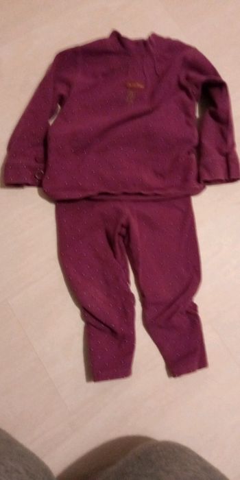 Ensemble pull pantalon violet