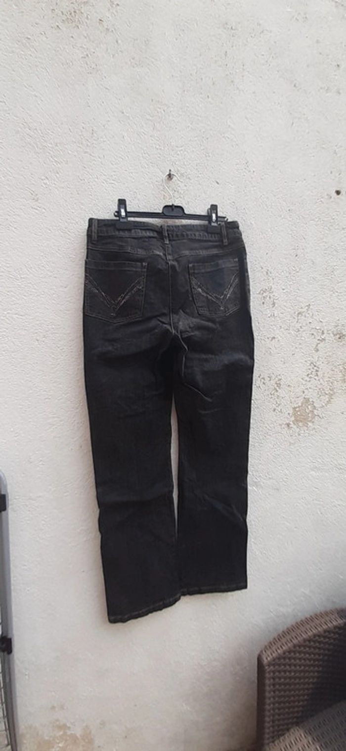 Jean noir large taille 42 - photo numéro 3
