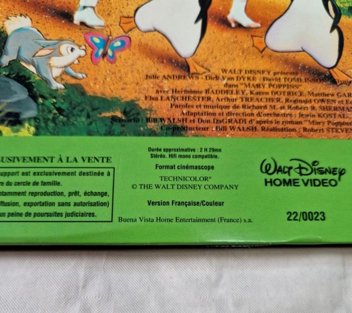 LaserDisc Walt Disney Mary Poppins Édition Spéciale 30ème Anniversaire - photo numéro 8