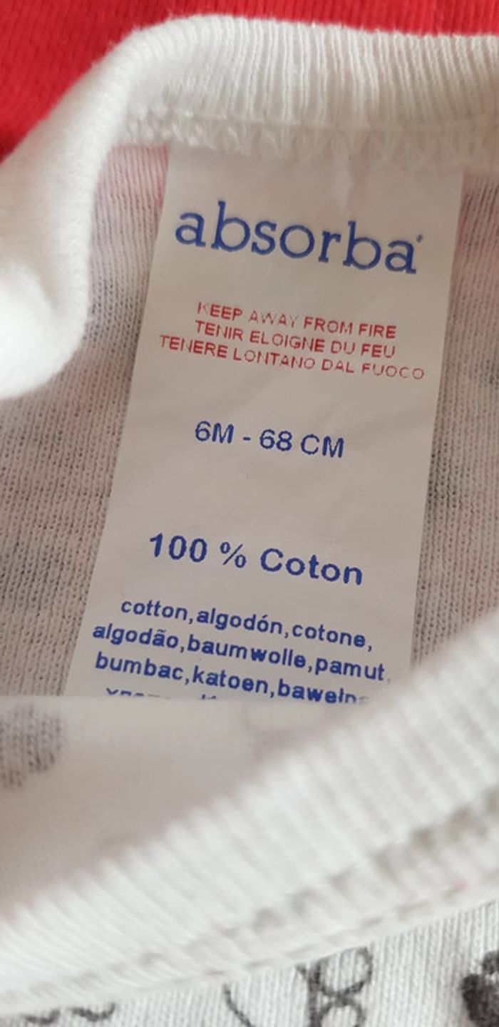 Lot de 3 bodys MC bébé fille - photo numéro 4