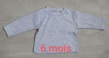 Sweat fin -  6 mois