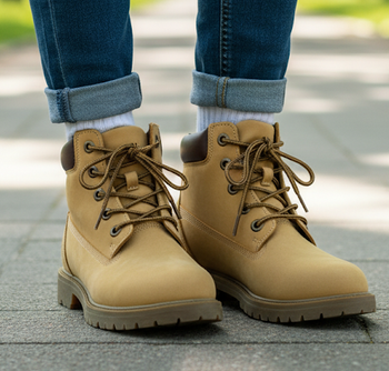 Bottines Camel esprit Workwear - Taille 36 - Très bon état