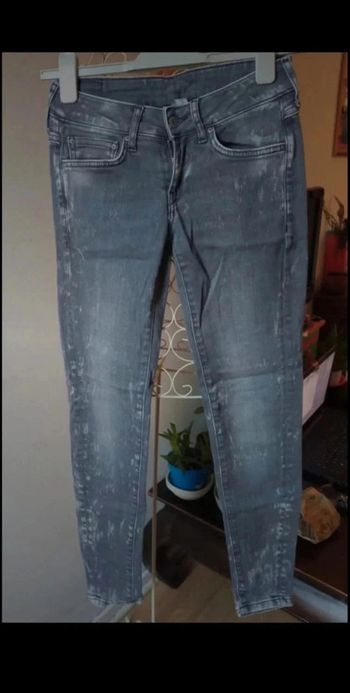Jean Skinny gris Mango 34 XS