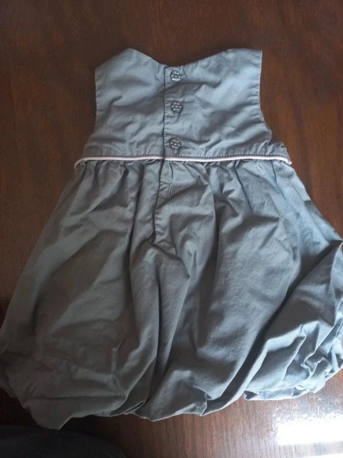 Robe grise "libellule" 3 mois Obaïbi - photo numéro 2