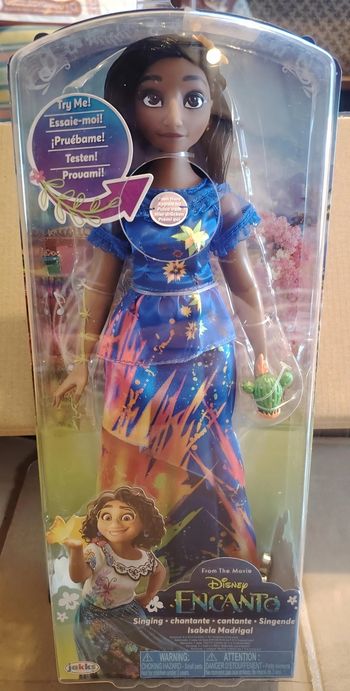 Lot 2 Poupées Chantantes Encanto - Mirabel & Isabela Madrigal (Neuves)