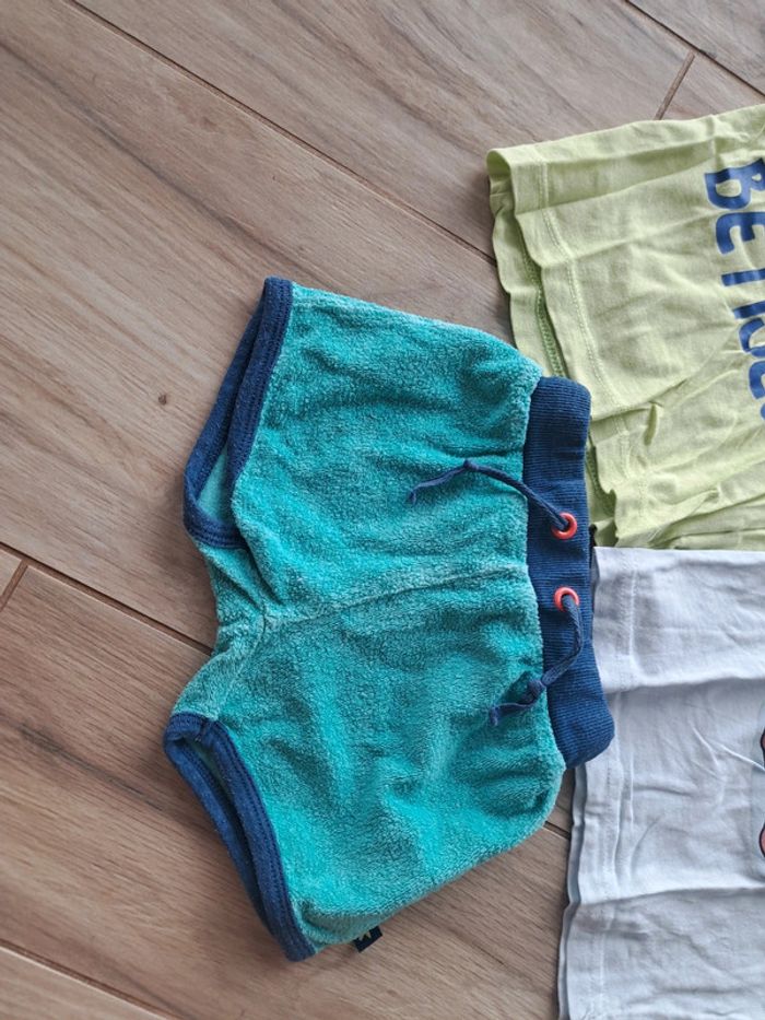 Lot 2 tee shirt 1 short - photo numéro 3