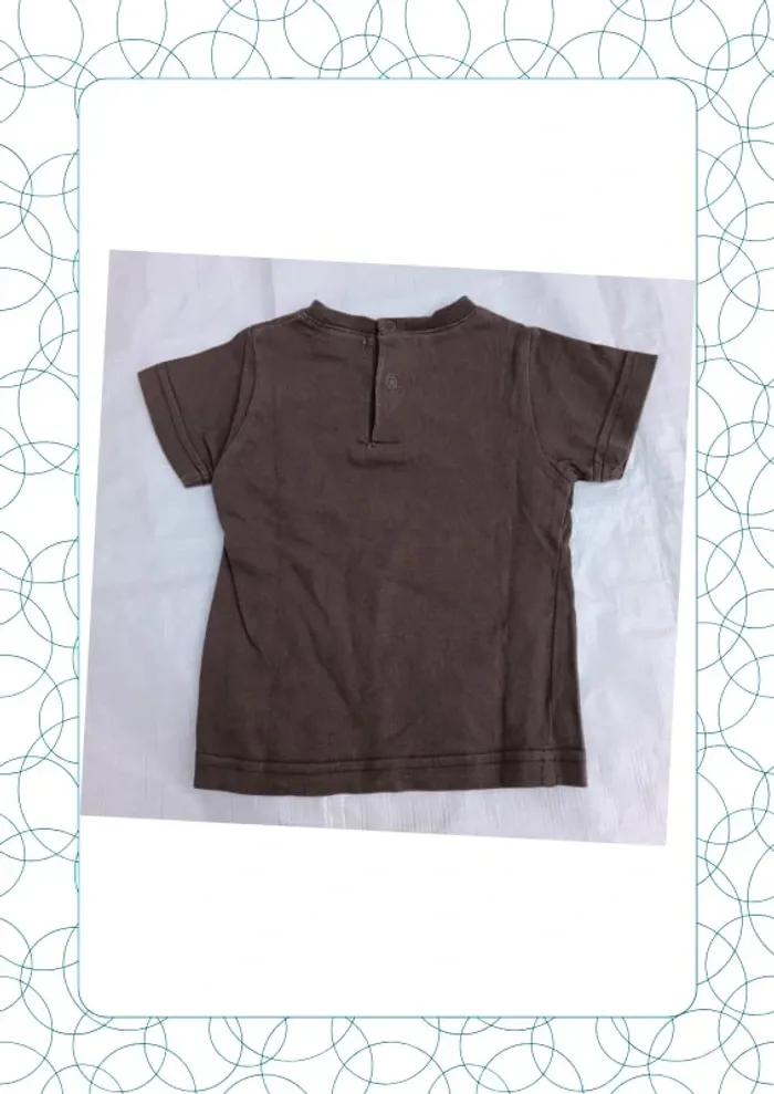 Tee shirt manches courtes 9 mois Kimbaloo - photo numéro 3