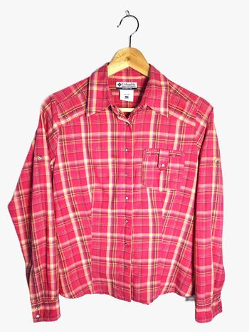 Chemise Femme Columbia Rouge à Carreaux - Taille S