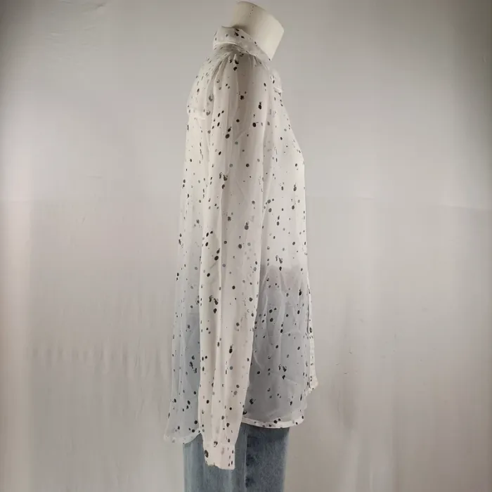 Chemise voile imprimée - Garcia Jeans - Taille S A1258 - photo numéro 6