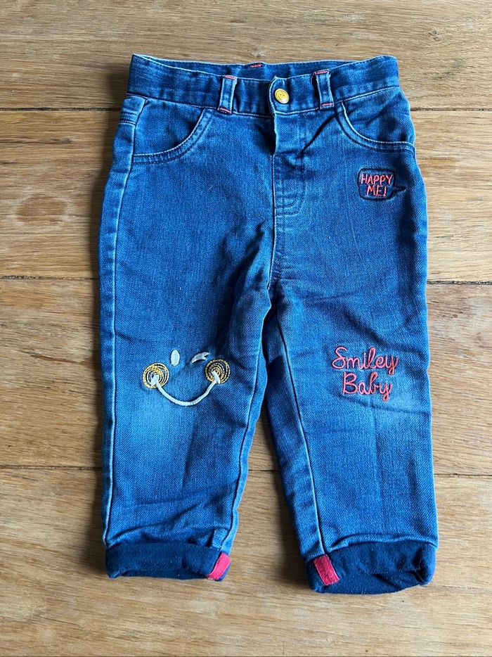 Jean 👖 Smiley 12 mois - photo numéro 2