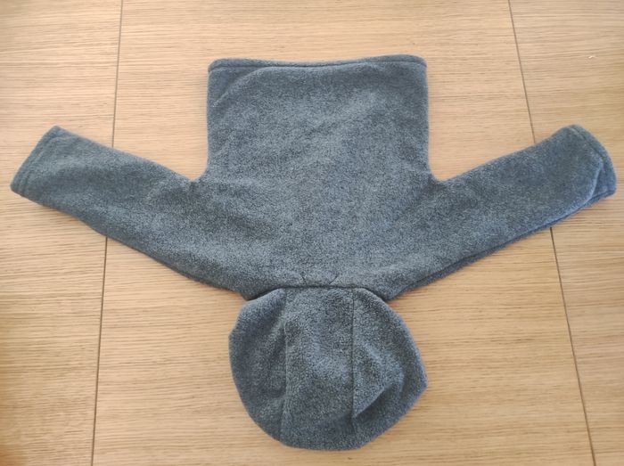 Veste grise chaude ourson - photo numéro 5