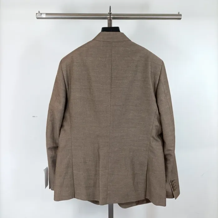 Veste de costume marron Griffe Noire - Taille 54 A477 - photo numéro 7