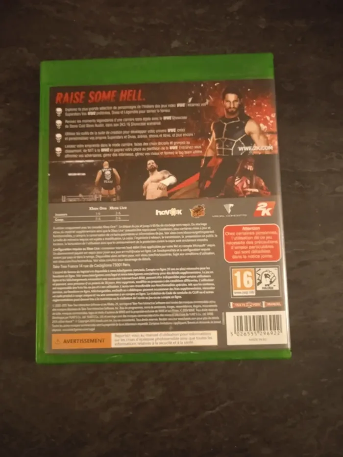 W2K16 Xbox one - photo numéro 2