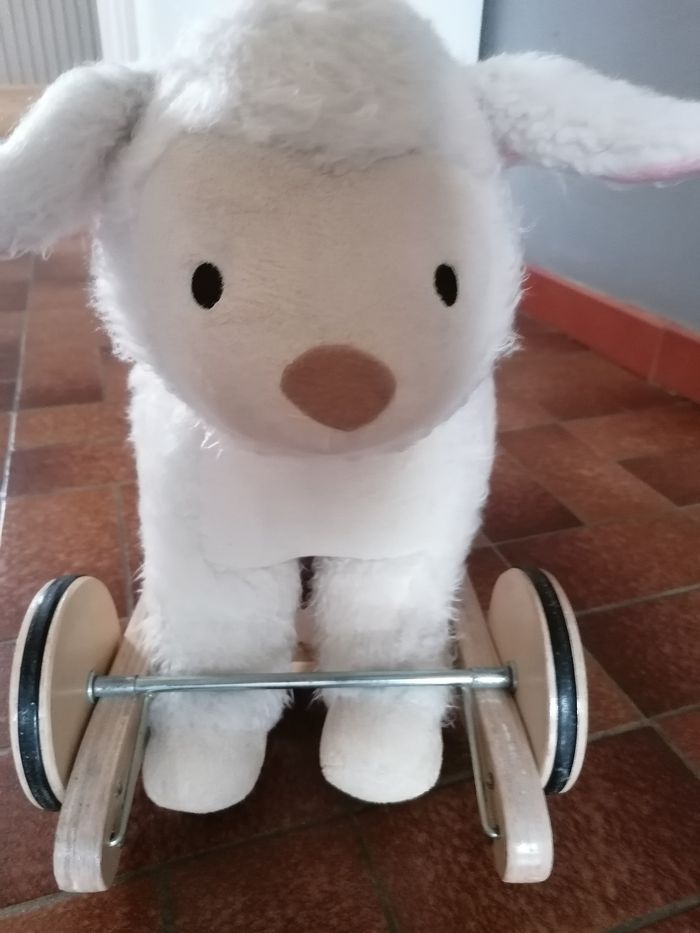 Mouton à bascule et trotteur vilac - photo numéro 6