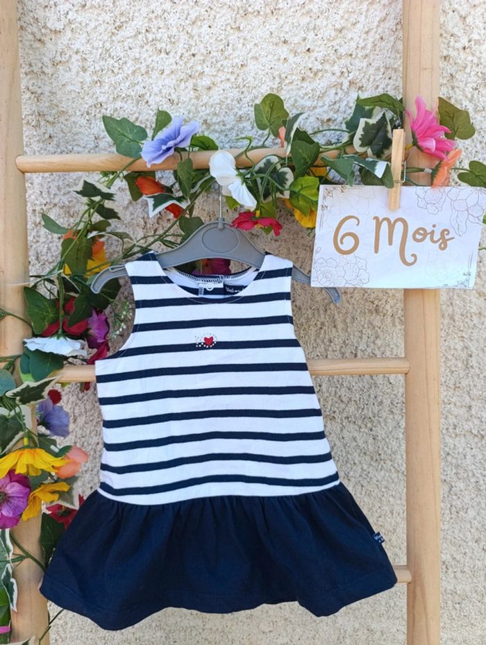 Robe marine 6mois Week End à la mer - photo numéro 2