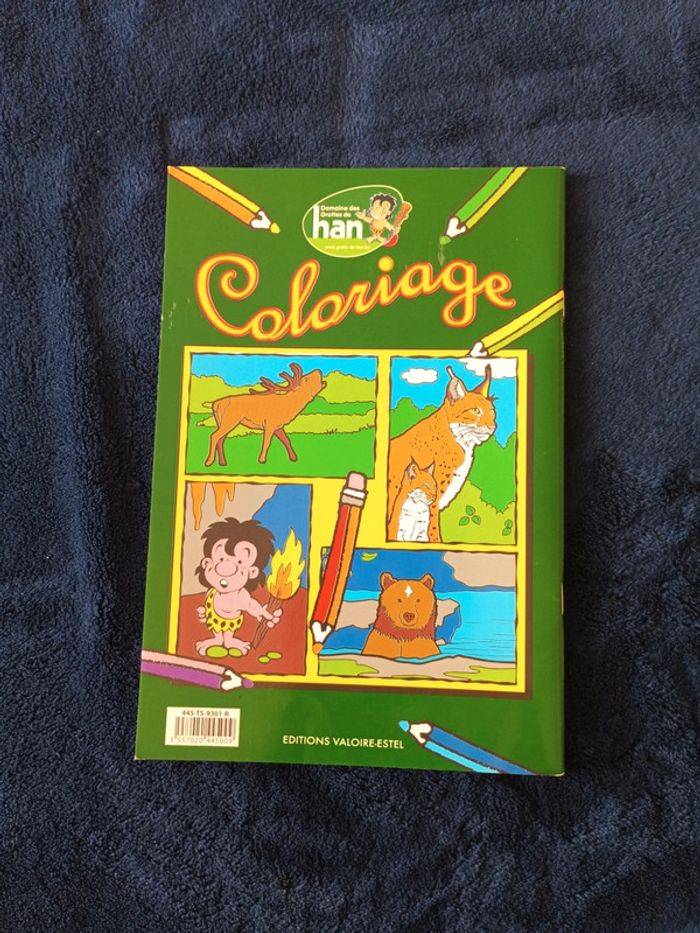 Cahier de coloriage Domaine des grottes de Han - photo numéro 2