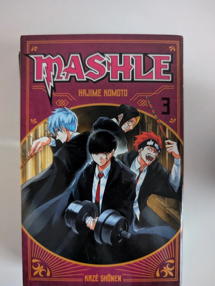 Tome manga Mashle 1->4 - photo numéro 4