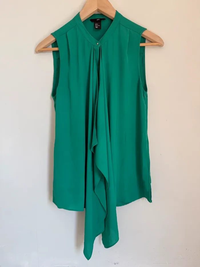 Chemisier vert H&M