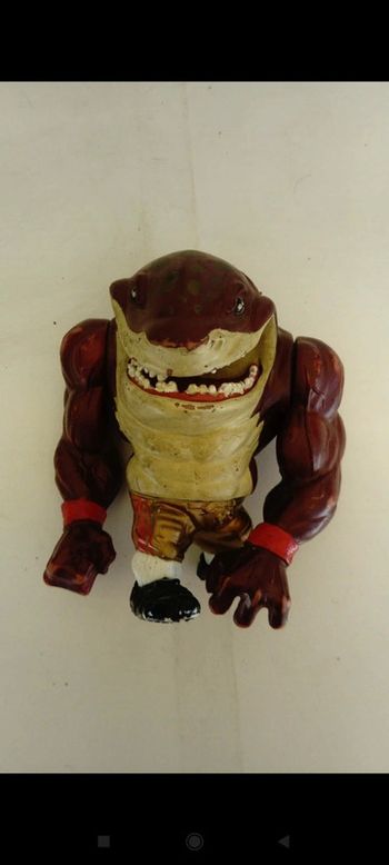 Vintage Street Sharks Big Slammu Gold Pants Fin Street Wise Design 1994 Figure