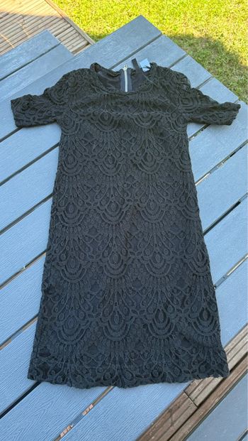 Robe longue noir H&M divided noir taille XXS / 32
