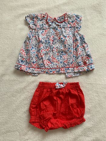 Ensemble fille sergent major 6 mois