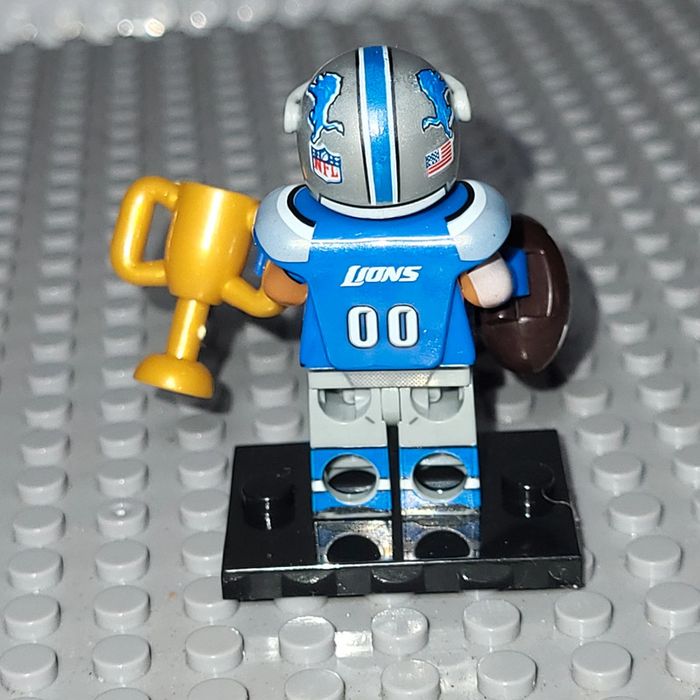 Minifigure / Figurine  🏈 NFL - Football Américain 🏈 Lions de Détroit - photo numéro 4