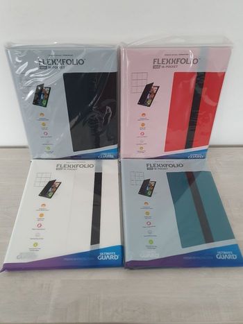 Lot de 4 portfolios Ultimate Guard Flexxfolio