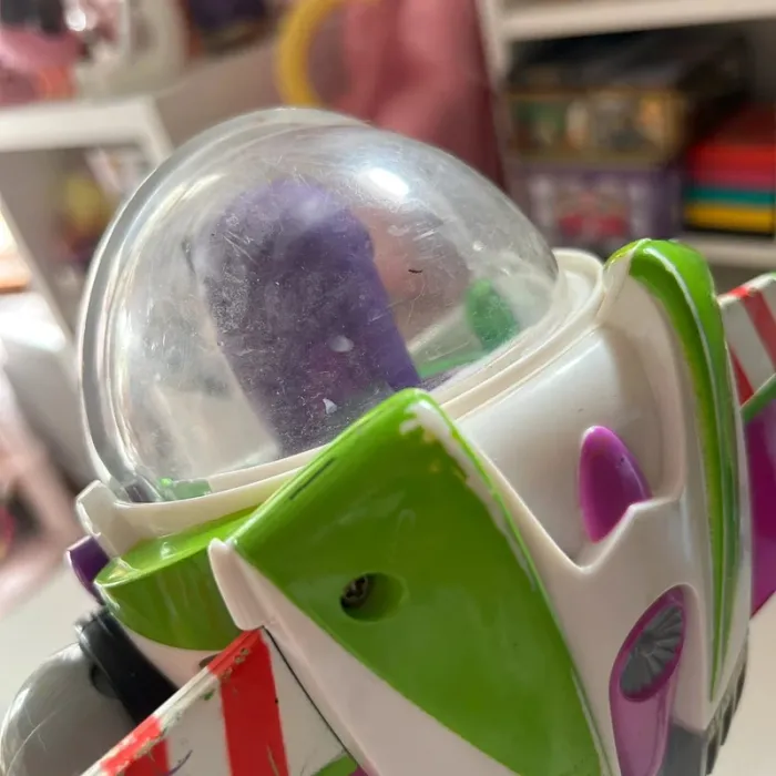 Buzz l'éclair français ceinture lumineuse toy story vintage - photo numéro 7