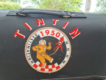 Carton Tintin vintage