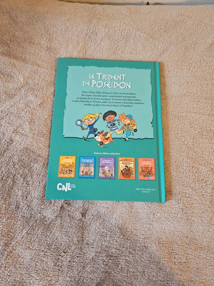 Livre le Trident de Poséidon Hachette - Neuf - photo numéro 2