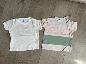 Lot t shirt petit bateau 6 mois