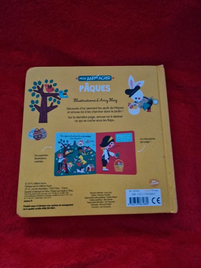 Livre mon animagier pâques - photo numéro 2
