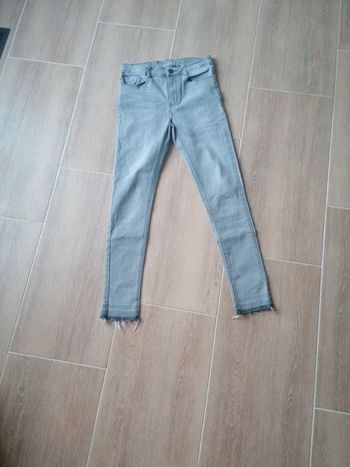 Pantalon garçon 14 ans esprit gris