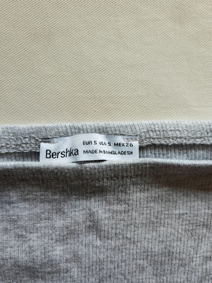 Robe grise taille S ou 36, Bershka, jamais portée - photo numéro 3
