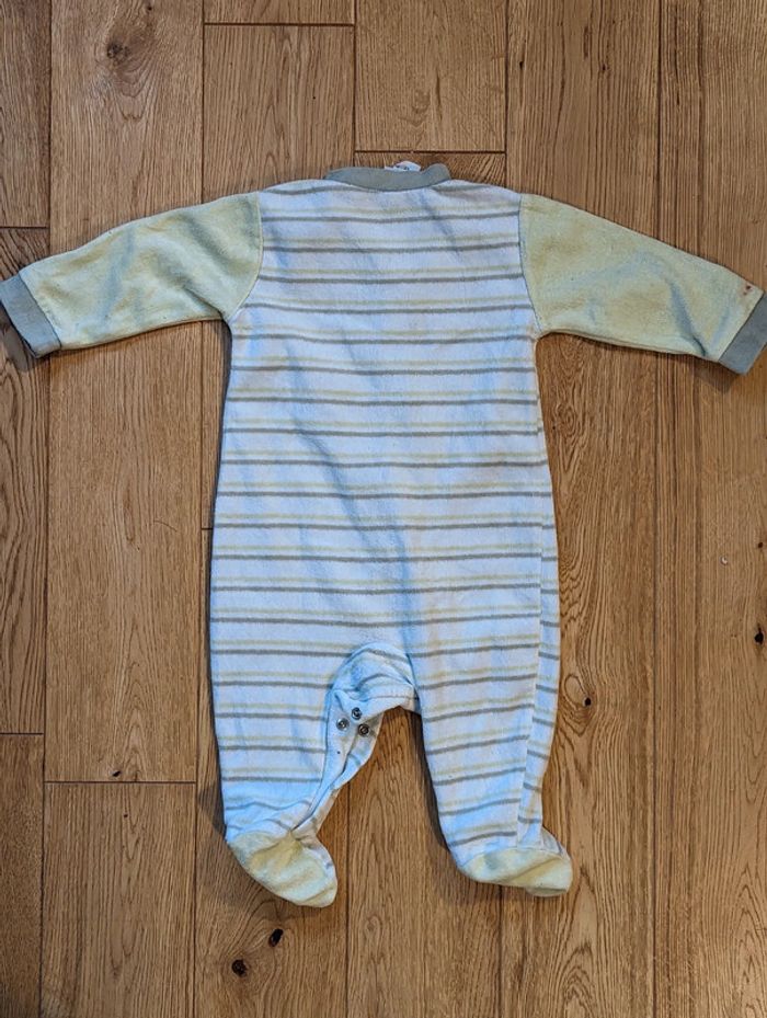 Lot de 2 pyjamas velours Baby Club C&A - 6 mois - photo numéro 6