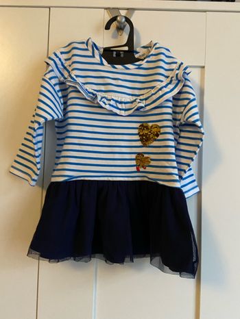 Robe rayée
