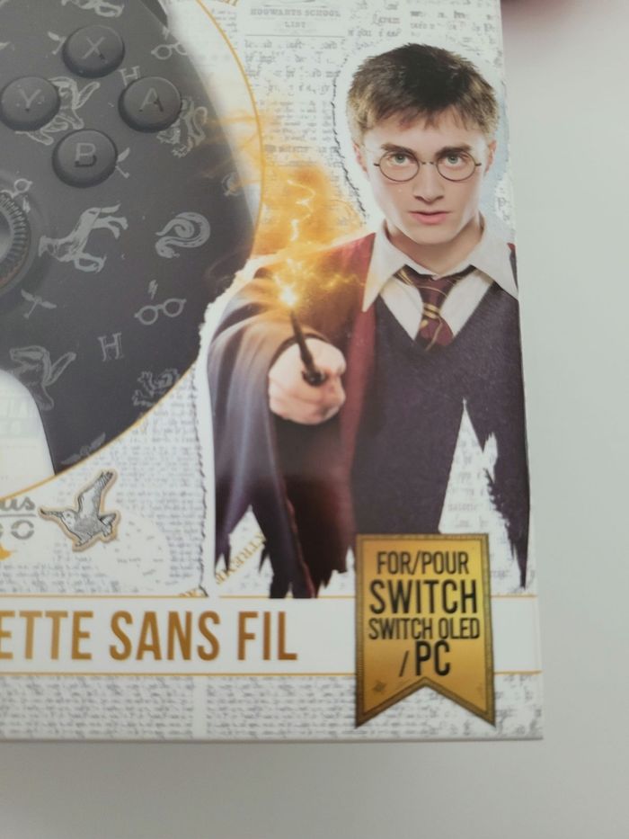 Lot manette + sacoche Nintendo Switch Harry Potter - photo numéro 3