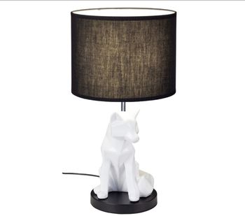 Lampe renard origami