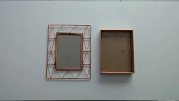 Lot de cadres rose gold