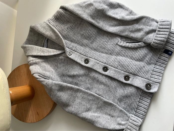 Gilet gris okaidi - photo numéro 3