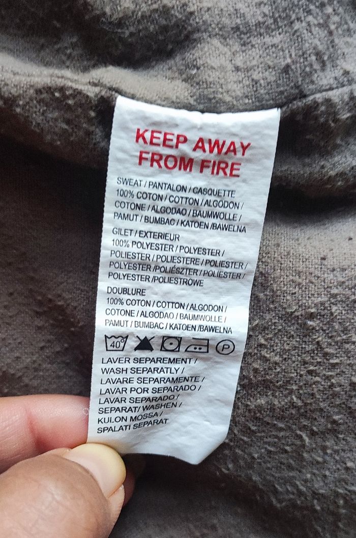 Doudoune sans manches kaki enfant 3 ans - photo numéro 5