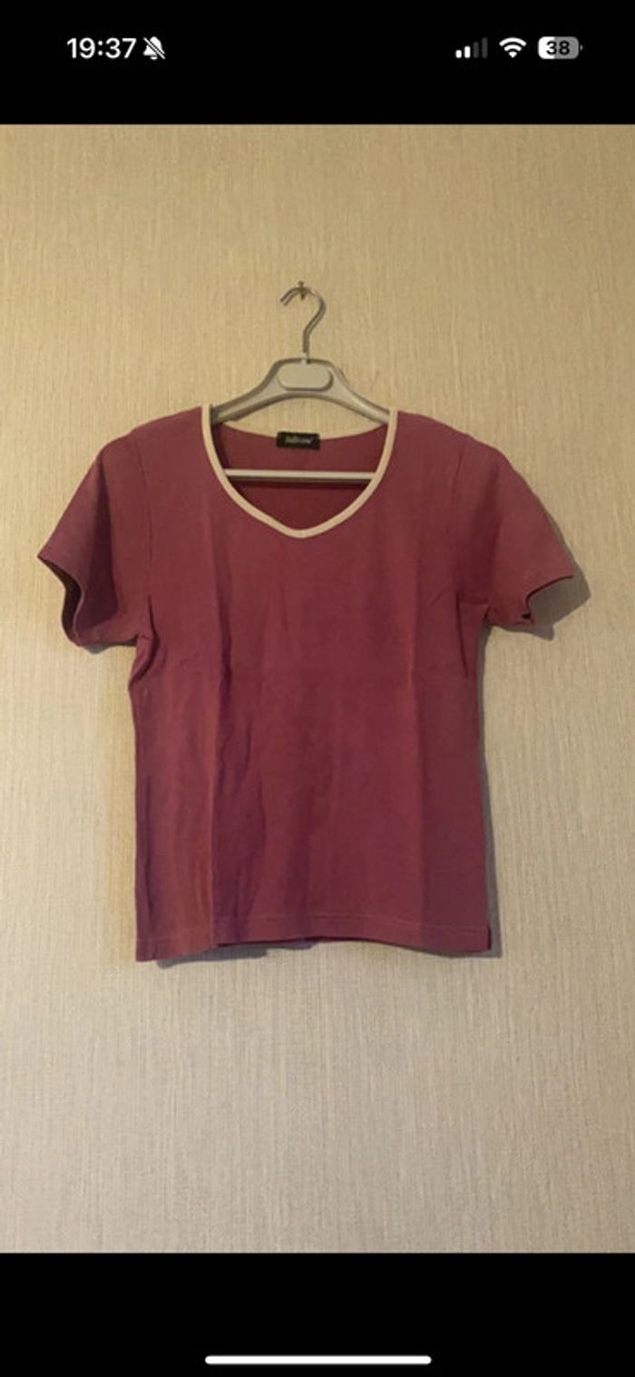 T-shirt Taillissime Rose Taille L