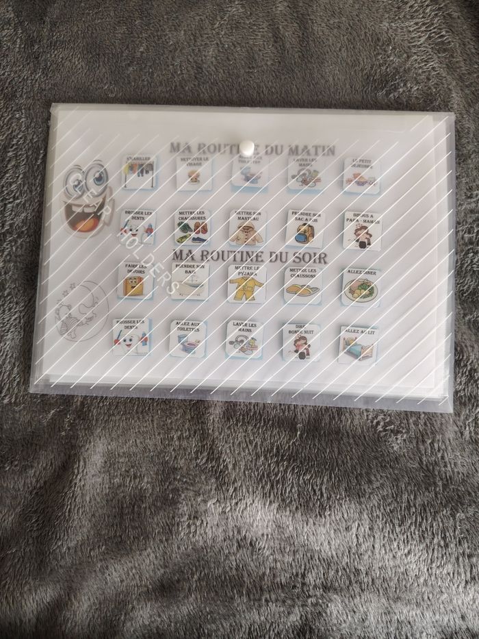 Pack complet fiche plastifiée d'activité pour garçon