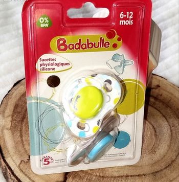 Badabulle Lot 2 tétines Neuves 