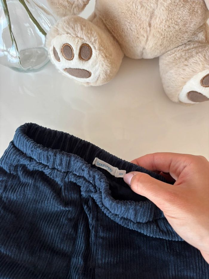 Pantalon velours Bout’chou 6 mois - photo numéro 3