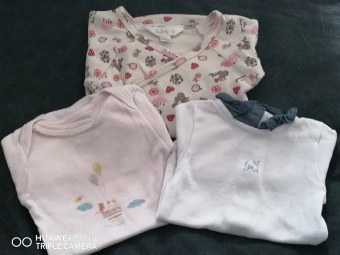 lot de 3 Bodies – 3-6 mois